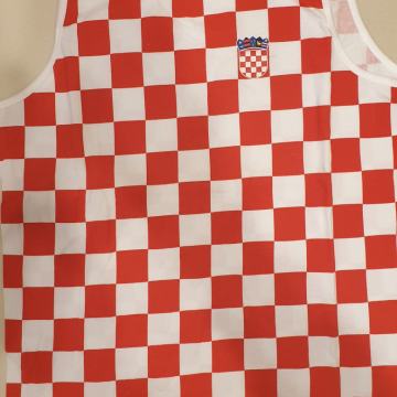 Majica na tregere (špaline) u bojama hrvatske šahovnice...br.52