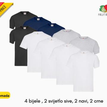 Muška majica, pakiranje 10 komada 195gr , Miješane *BESPLATNA DOSTAVA*