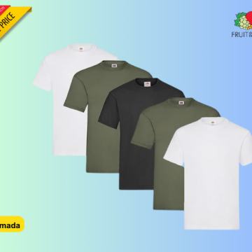 Muška  majica, pakiranje 5 komada 195gr , Miješane *BESPLATNA DOSTAVA*