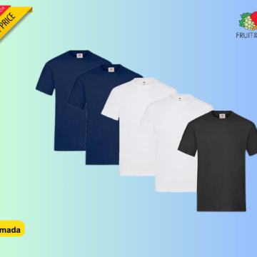 Muška majica, pakiranje 5 komada 195gr , Miješane *BESPLATNA DOSTAVA*