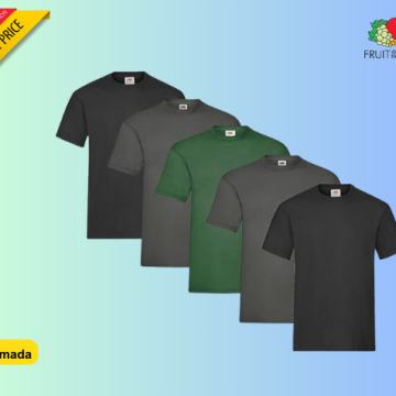 Muška majica, pakiranje 5 komada 195gr , Miješane *BESPLATNA DOSTAVA*