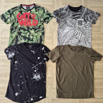 Muška majica, kratki rukav, vel. S, komplet 4 kom.