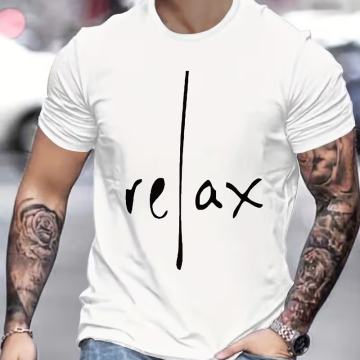 Muška majica kratkih rukava s 3D digitalnim printom