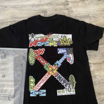 Off-White kratka majica šarena