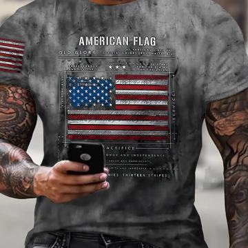 Prekrasna muška aktivna majica s okruglim izrezom