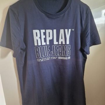 Replay plava majica L velicina