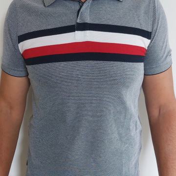 Tommy Hilfiger siva majica, 100% pamuk, vel. M, slim fit - nova!