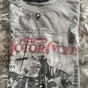 Wirrus Majica Kratkih Rukava Motocikl Motiv