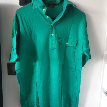 Zelena majica s kragnom L