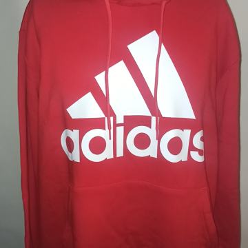 ADIDAS  ( HOODICA, CRVENA,SA KAPULJAČOM )