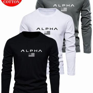 "ALPHA"-3 komada=30 eura, muških majica dugih rukava od 100% pamuka