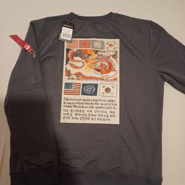 Alpha industries, USN Blood Chit, XL majica dugih rukava