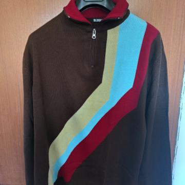Bludeise vintage retro muška džemper majica dugih rukava veličine M