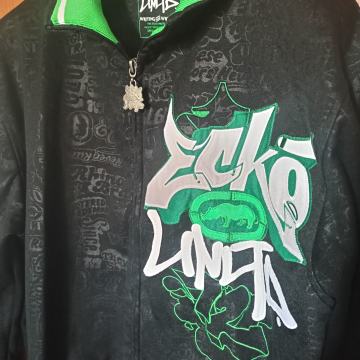 Ecko Unltd vintage Graffiti Writing All Wrongs AOP Y2K majica L