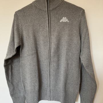 Pamučna Kappa siva vesta vl.S