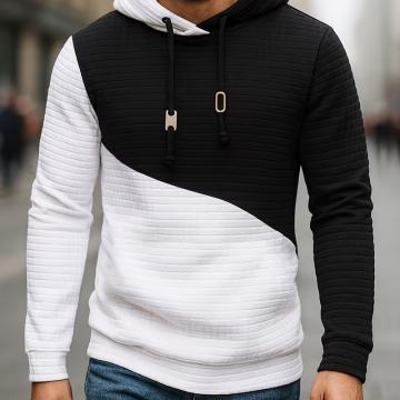 Kul majice s kapuljačom u obliku vafla za muškarce