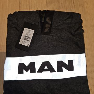 "MAN" Black Edition hoodica majica s kapuljačom
