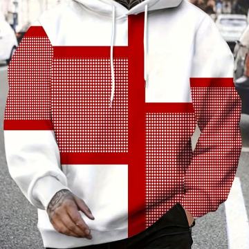 Muška ležerna majica s kapuljačom