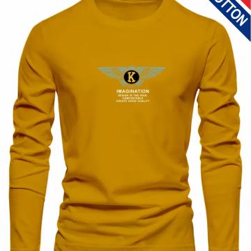 Muška majica dugih rukava od 100% pamuka