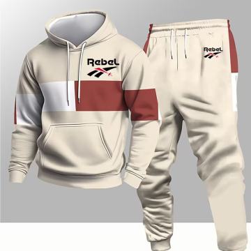 Muška majica s kapuljačom dugih rukava,gornji i donji dio