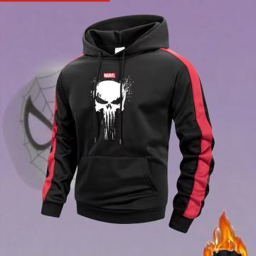 Muška majica s kapuljačom i grafikom Punishera