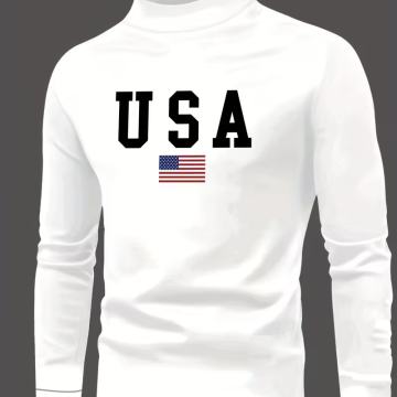 Muška majica predimenzioniranih dugih rukava