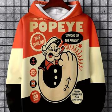 Muška majica s uzorkom Popeye