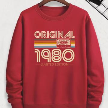 Muška retro grafika s motivom 80-ih - vintage dizajn