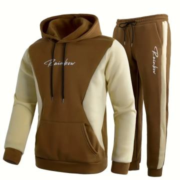 Muški casual set majice s kapuljačom i trenirke