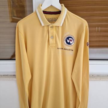 NAPAPIJRI žuta polo majica dugi rukav (XL)
