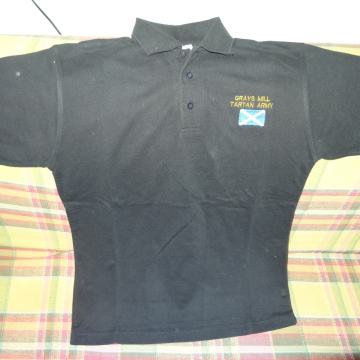 Polo majica "Grays Mill Tartan Army"