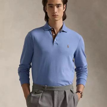 Polo Ralph Lauren - Muška polo majica dugi rukav