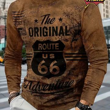 Prekrasna muška casual majica dugih rukava