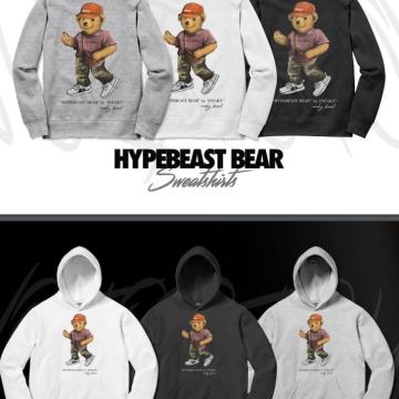 Sneaky Iconic Skate Bear Sweatshirt / Hoody majice NOVO Račun