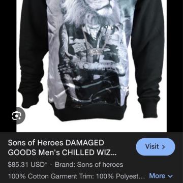 Sons of heroes majica sa printom L