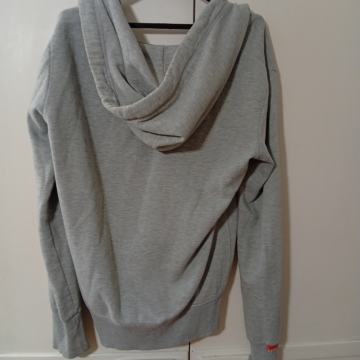 SUPERDRY siva fiksna sa kapuljačom M