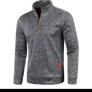 Zimska sportska majica dugih rukava s patentnim zatvaračem za muškarce