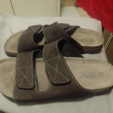 Comfort br.45 kožne natikače na ČIČAK kvalitetne i udobne