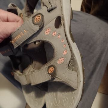 Marrell br.41 kožne udobne sandale na čičak