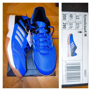 Adidas 46 2/3, nove