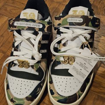 Adidas X BAPE forum 84 low tenisice veličina 41