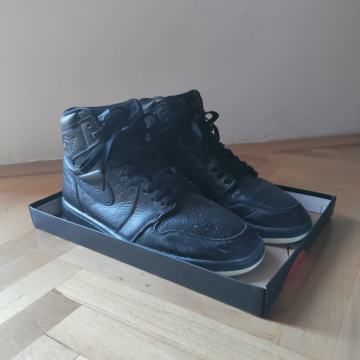 Air Jordan 1 Black Perforated