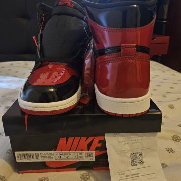 Air jordan 1 OG High patent bred