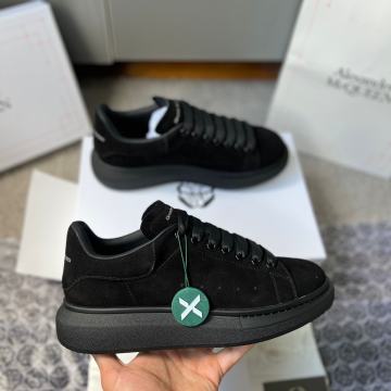 Alexander McQueen Oversized Sneaker Black Suede