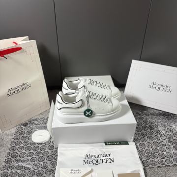 Alexander Mcqueen White Black Lines