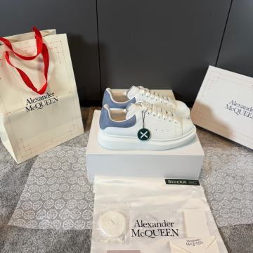 Alexander Mcqueen White Blue