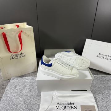 Alexander Mcqueen White Blue