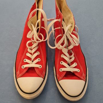 All Star Convers crvene tenisice 10 1/2  (EUR 44.5)