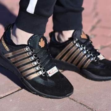 Dsquared2 Muške Kožne Tenisice NOVA KOLEKCIJA obuća