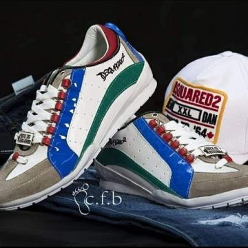 Dsquared2 Muške Kožne Tenisice NOVA KOLEKCIJA obuća